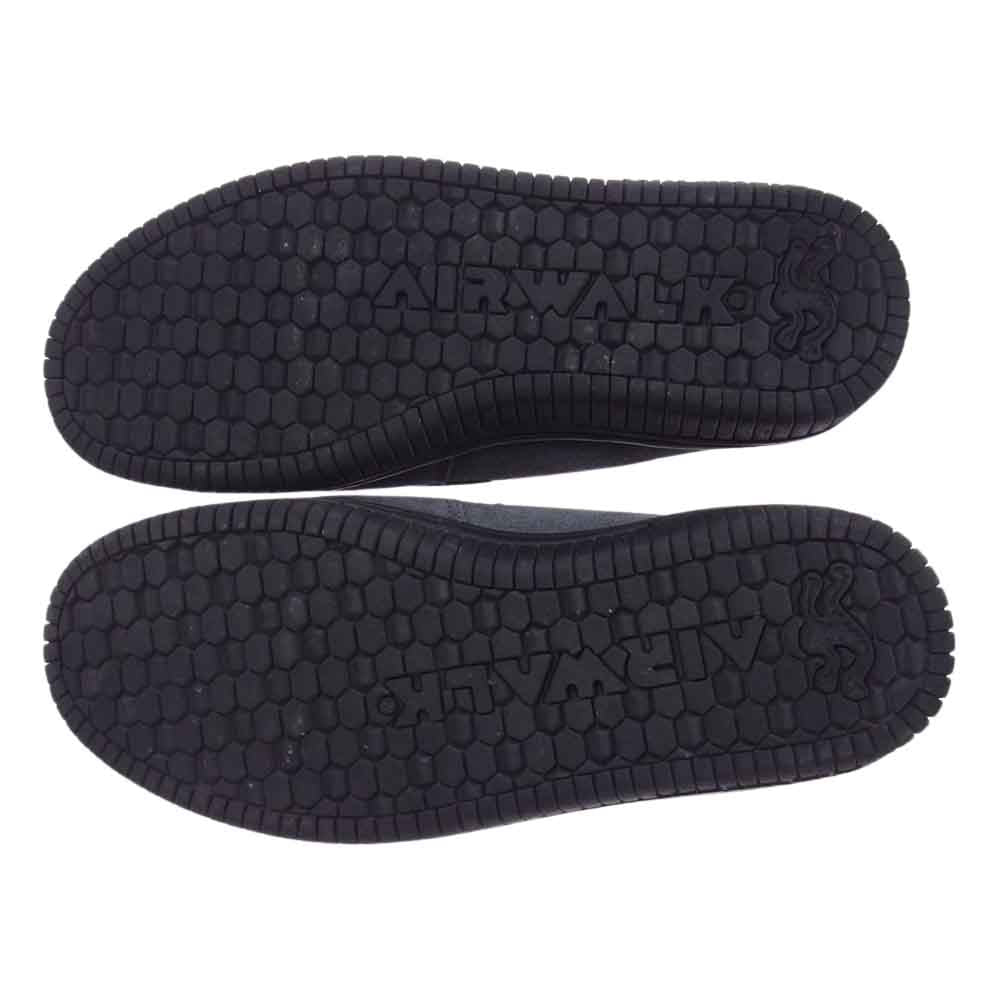 AIRWALK エアウォーク DECKOUT スエード ローファー スニーカー グレー系 US9【中古】