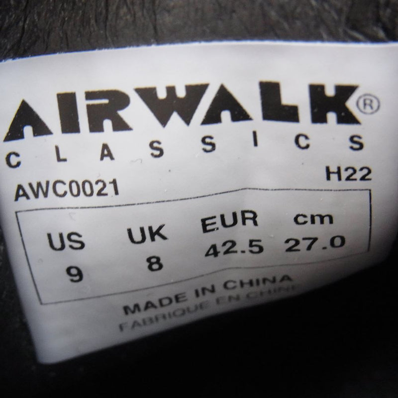 AIRWALK エアウォーク スニーカー DECKOUT スエード ローファー スニーカー グレー系 US9