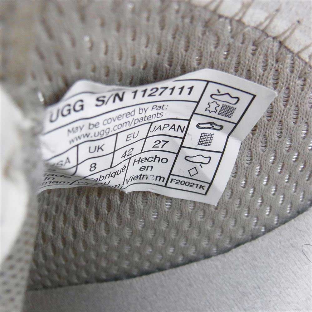 UGG アグ 1127111 CA805 V2 Nubuck ヌバック スニーカー ライトブラウン系 US9【中古】