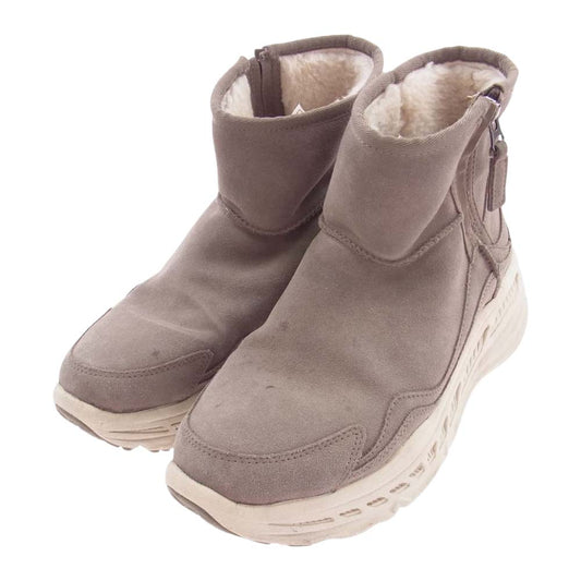 UGG アグ 1112369 CA805 Classic Weather クラシック ウェザー スエード ボア ムートン ブーツ ブラウン系 US9【中古】