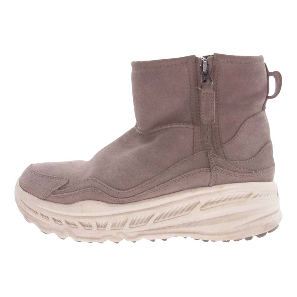 UGG アグ 1112369 CA805 Classic Weather クラシック ウェザー スエード ボア ムートン ブーツ ブラウン系 US9【中古】