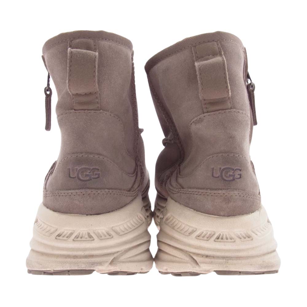 UGG アグ 1112369 CA805 Classic Weather クラシック ウェザー スエード ボア ムートン ブーツ ブラウン系 US9【中古】