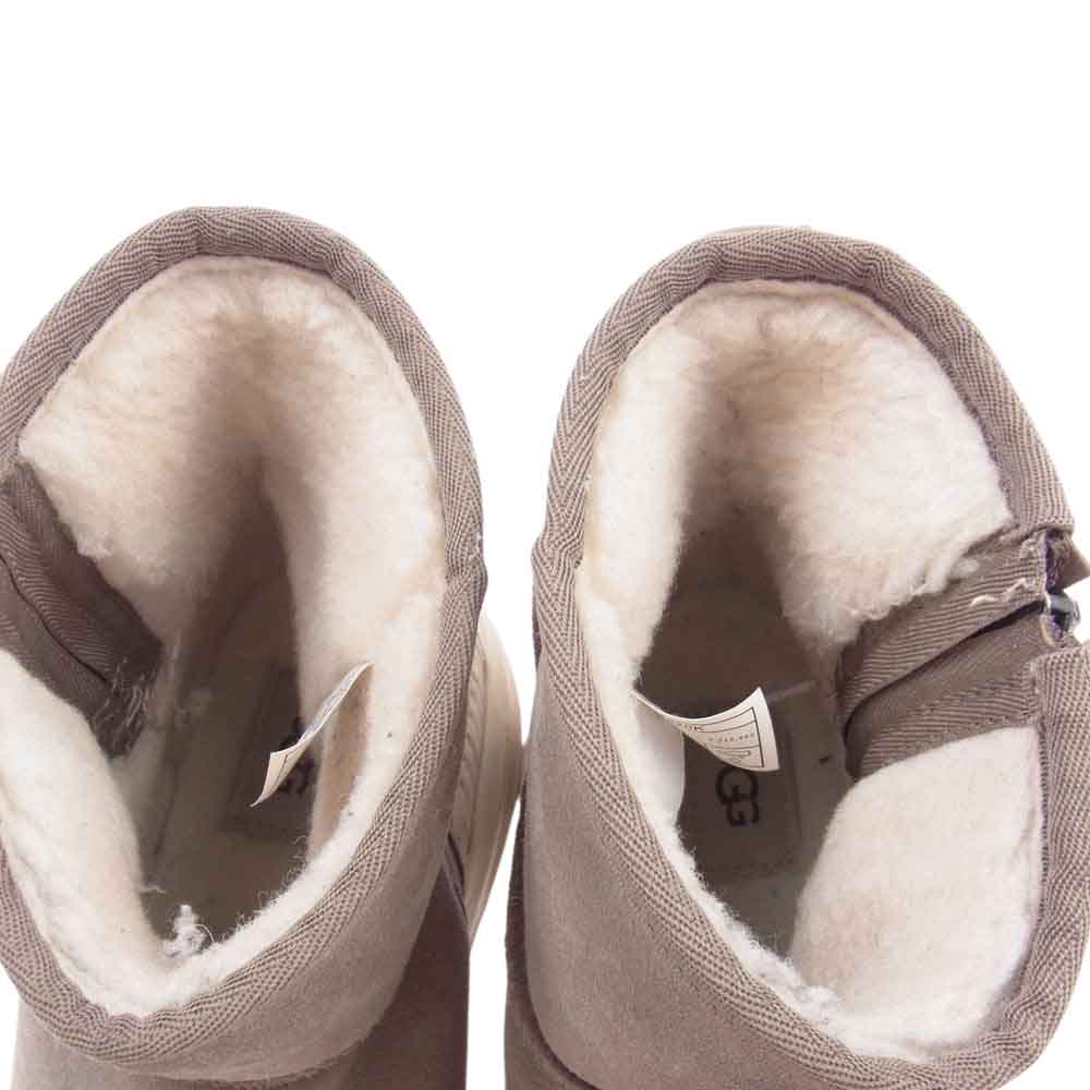 UGG アグ 1112369 CA805 Classic Weather クラシック ウェザー スエード ボア ムートン ブーツ ブラウン系 US9【中古】