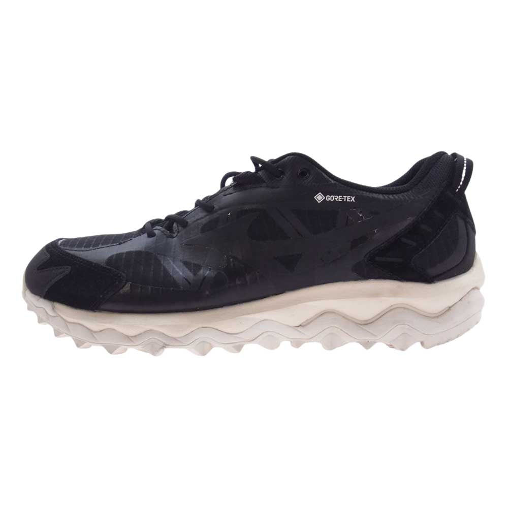 ミズノ D1GA221701 WAVE MUJIN TL GTX BLACK ミズノ ウエーブ ムジンティー スニーカー ブラック系 US9【中古】