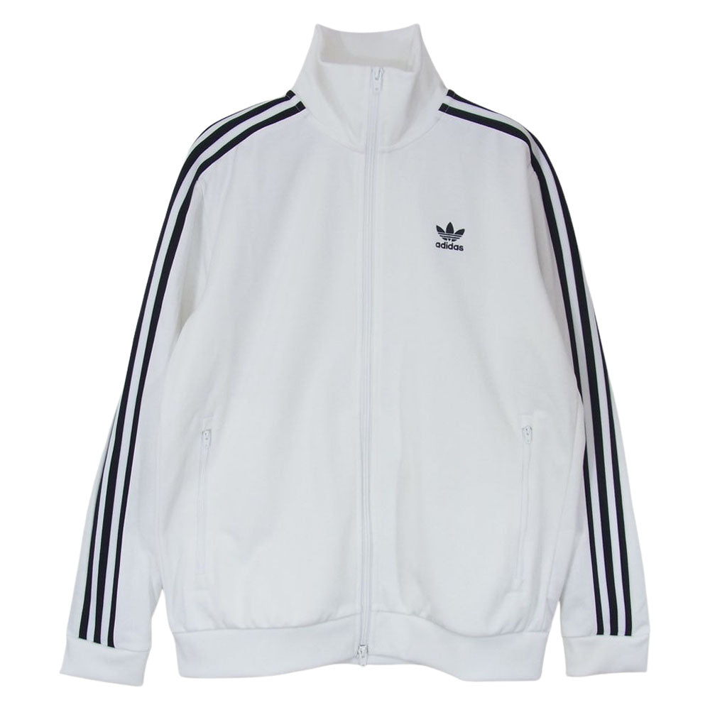 adidas アディダス DV1521 BECKENBAUER TRACK TOP ベッケンバウアー トラック トップ ジャケット ホワイト系 F【中古】