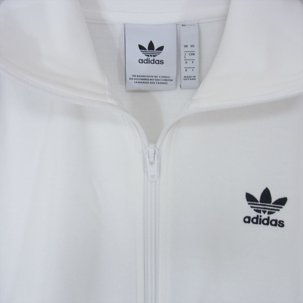 adidas アディダス DV1521 BECKENBAUER TRACK TOP ベッケンバウアー トラック トップ ジャケット ホワイト系 F【中古】