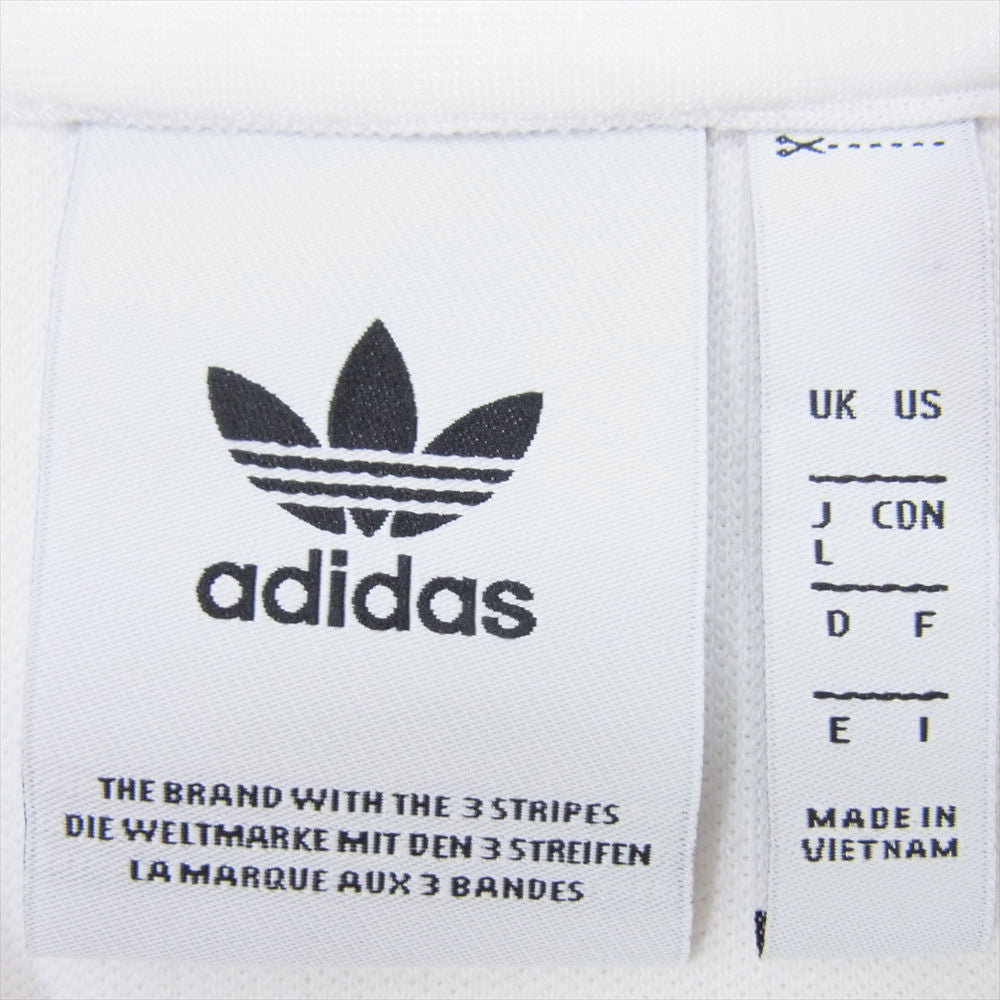 adidas アディダス DV1521 BECKENBAUER TRACK TOP ベッケンバウアー トラック トップ ジャケット ホワイト系 F【中古】