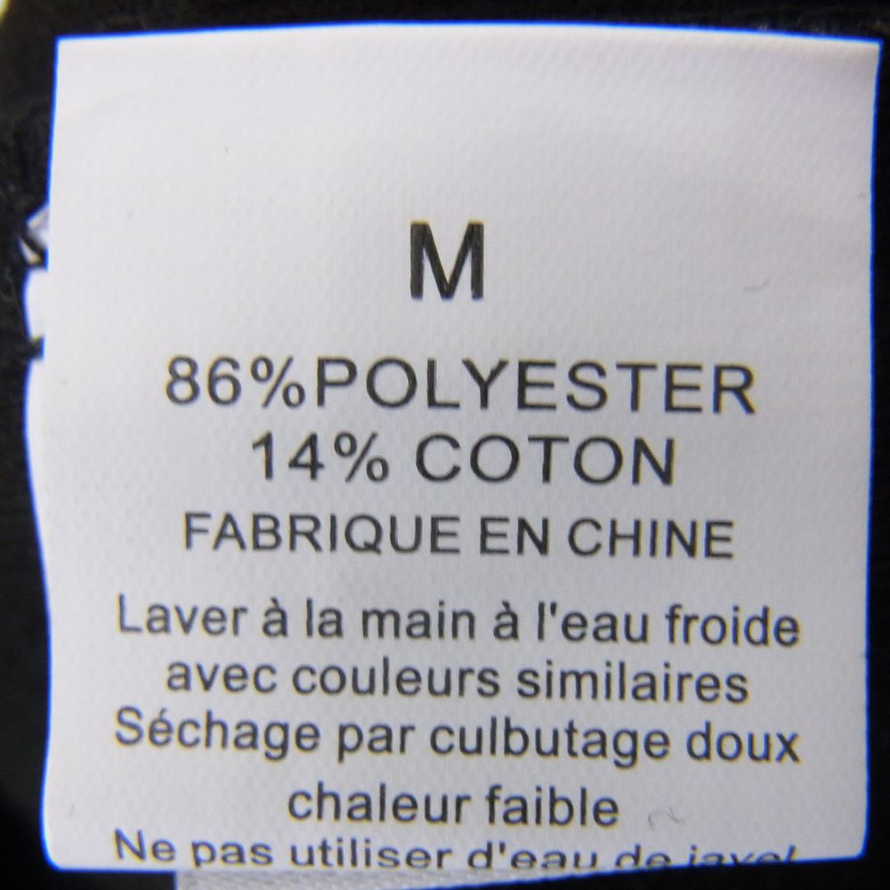 STUSSY ステューシー 115414 Textured Rib Track テクスチャード リブ ジャージ トラック ジャケット ブラック系 M【中古】