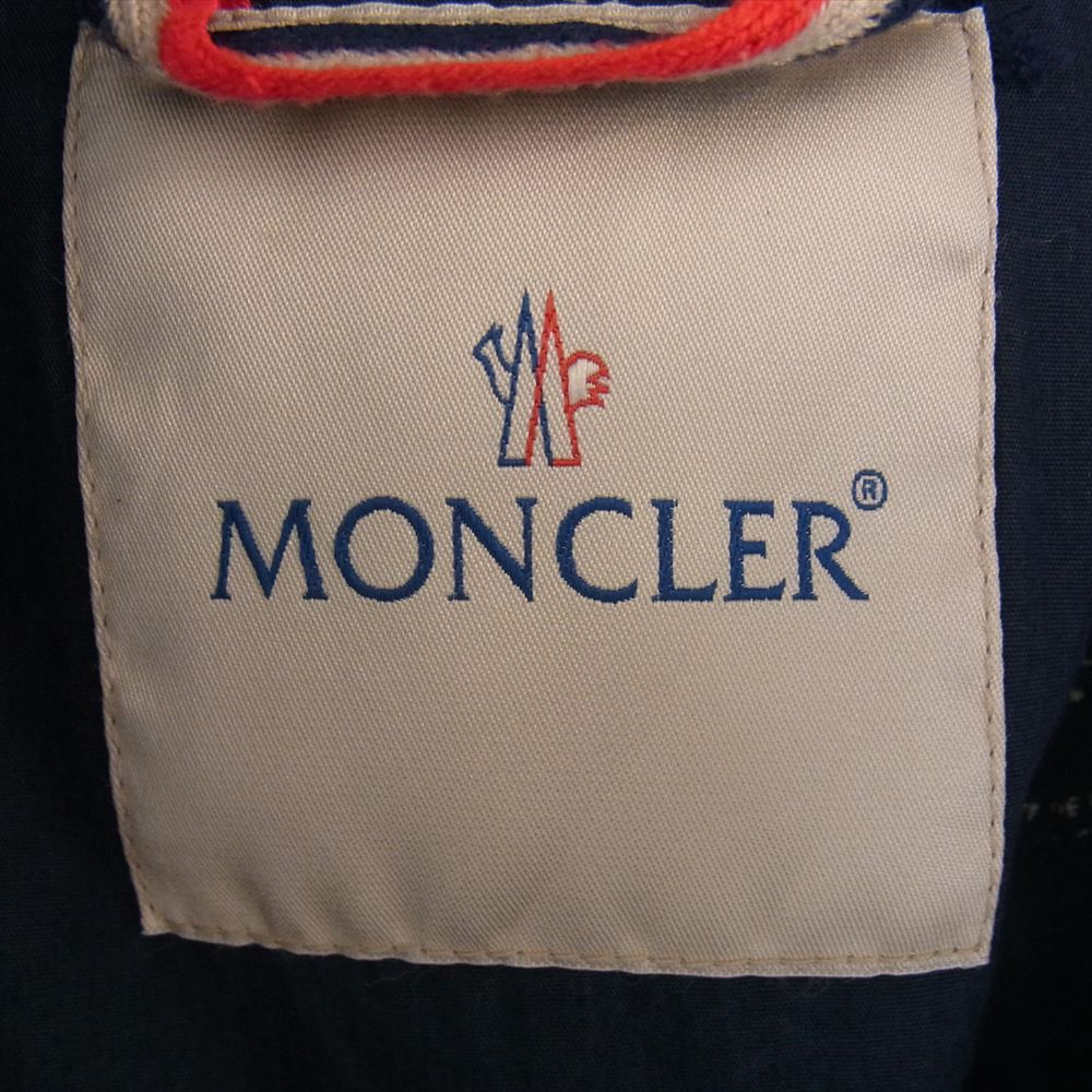 MONCLER モンクレール V × VISVIM ビズビム BOROSIRI ボロシリ ダウン ジャケット ネイビー系 2【中古】