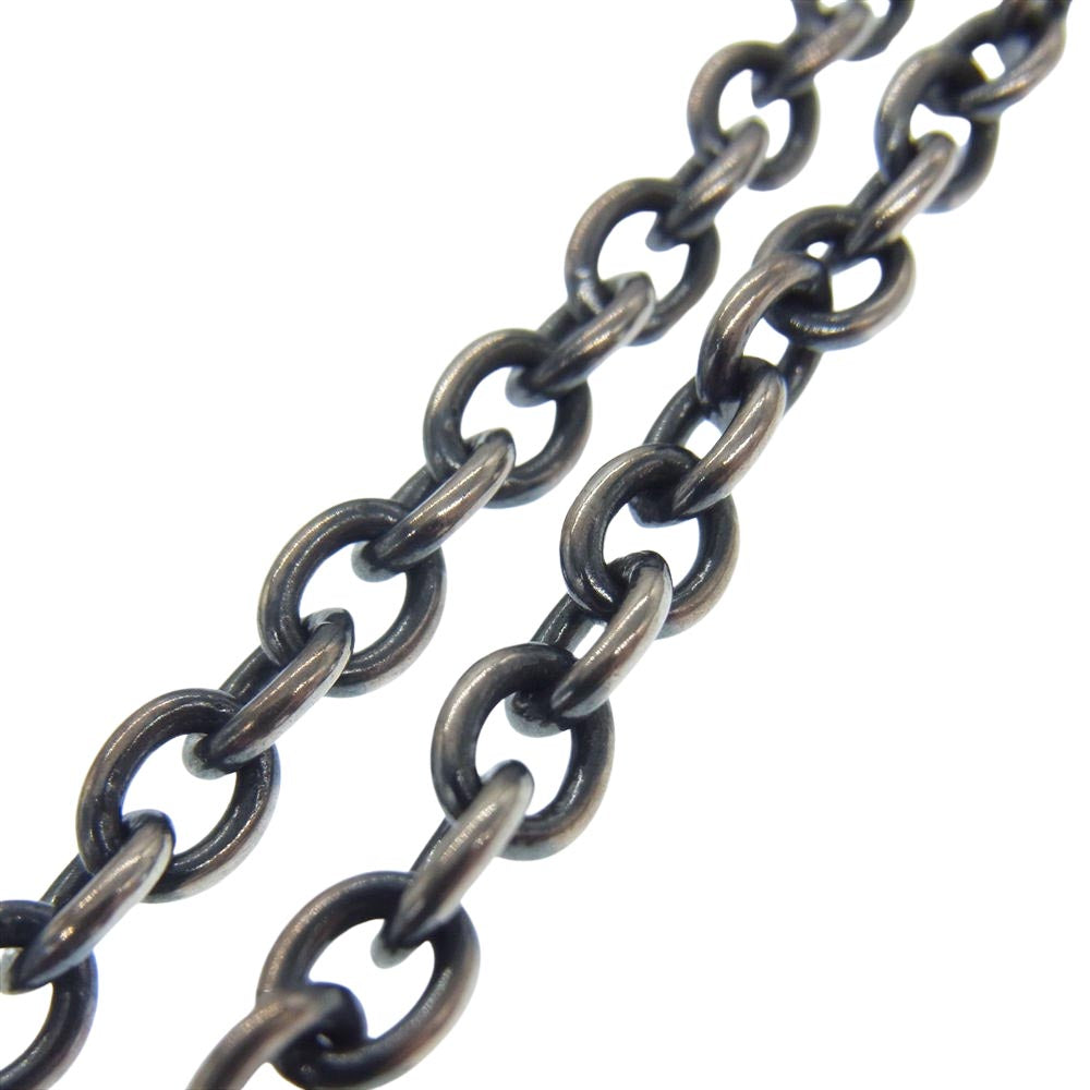 GABOR ガボール 4.7mmChain 1/8 Classic T-bar Necklace Tバー ネックレス チェーン ネックレス シルバー系【中古】