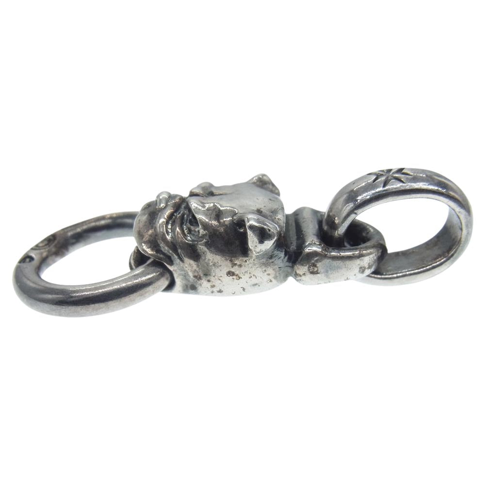 GABOR ガボール Half Bulldog Pendant ハーフ ブルドッグ ペンダント シルバー系【中古】