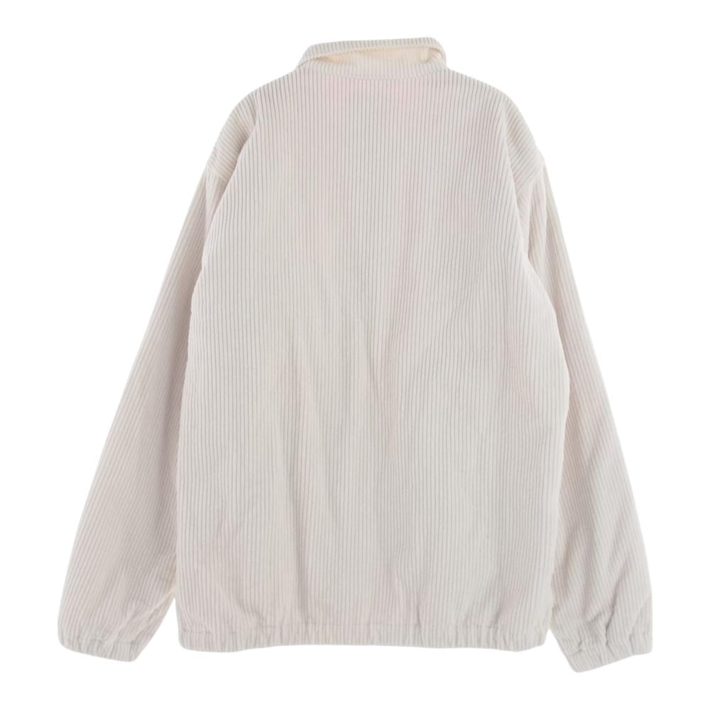 FTC エフティーシー CORDUROY HARRINGTON JACKET コーデュロイ ハリントン ジャケット オフホワイト系 L【中古】