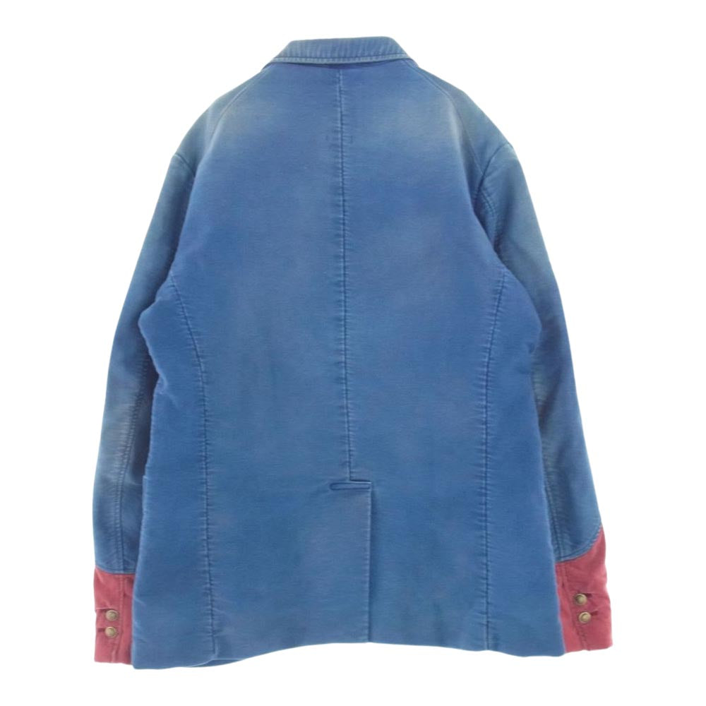 VISVIM ビズビム 13AW FIL限定 POTOMAC JACKET ポトマック ジャケット DMGD MOLESKIN ヴィンテージ加工 ブルー系 3【中古】