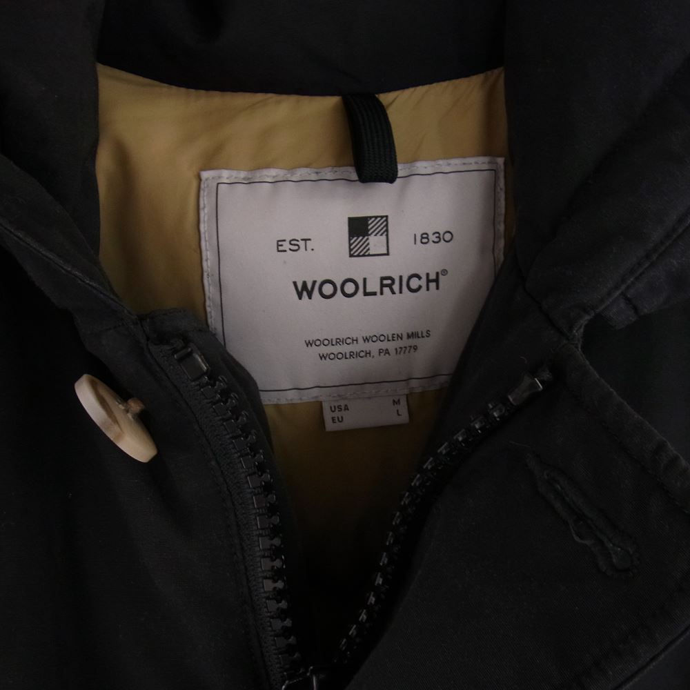 WOOLRICH ウールリッチ WOCPS2919 ARCTIC PARKA ML アークティック パーカ ダウン ジャケット ブラック系 USA:M/EU:L【中古】