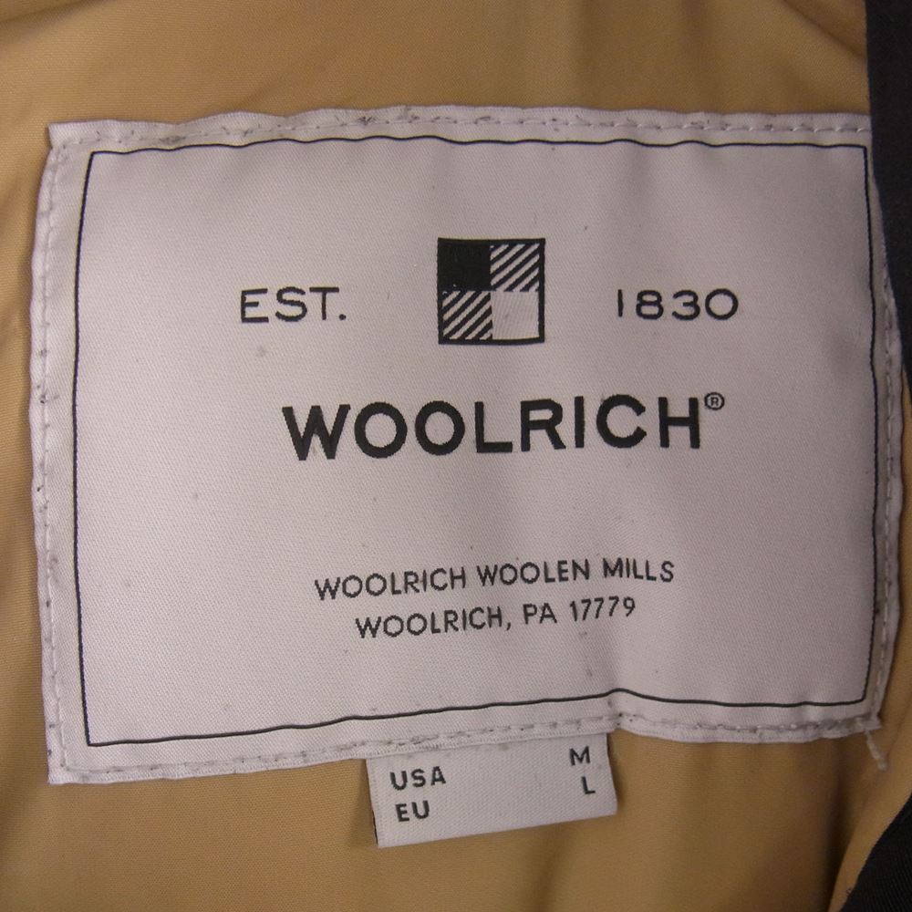 WOOLRICH ウールリッチ WOCPS2919 ARCTIC PARKA ML アークティック パーカ ダウン ジャケット ブラック系 USA:M/EU:L【中古】