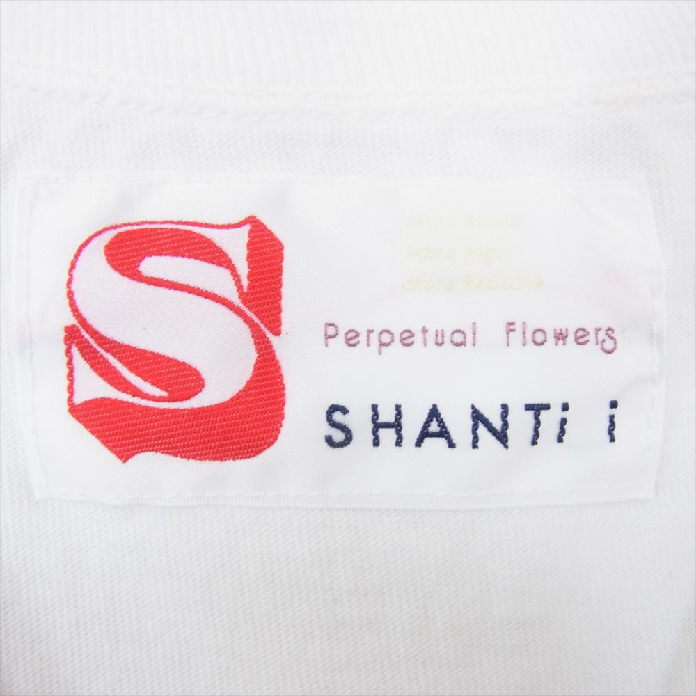 シャンティ  プリント Tシャツ ホワイト系 M【中古】