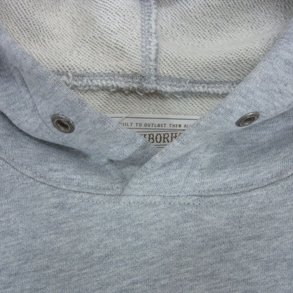 NEIGHBORHOOD ネイバーフッド 141STNH-CSM02 PAP / C-HOODED.LS 裏毛 プリント フーディ パーカー グレー系 M【中古】