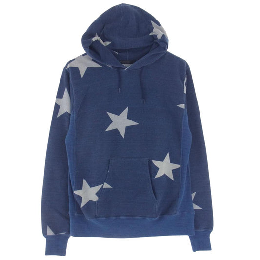 SOPH ソフ SOPH-156060 インディゴ スター パーカー インディゴブルー系 M【中古】