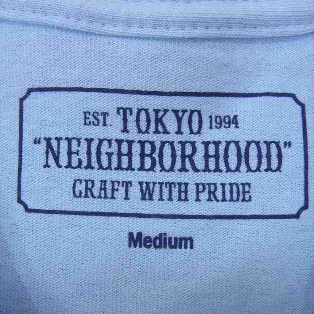 NEIGHBORHOOD ネイバーフッド 18AW 182LBFRN-LTM01S × Fragment Design フラグメントデザイン SLUMBERS C-TEE LS 長袖 Tシャツ ライトブルー系 M【中古】