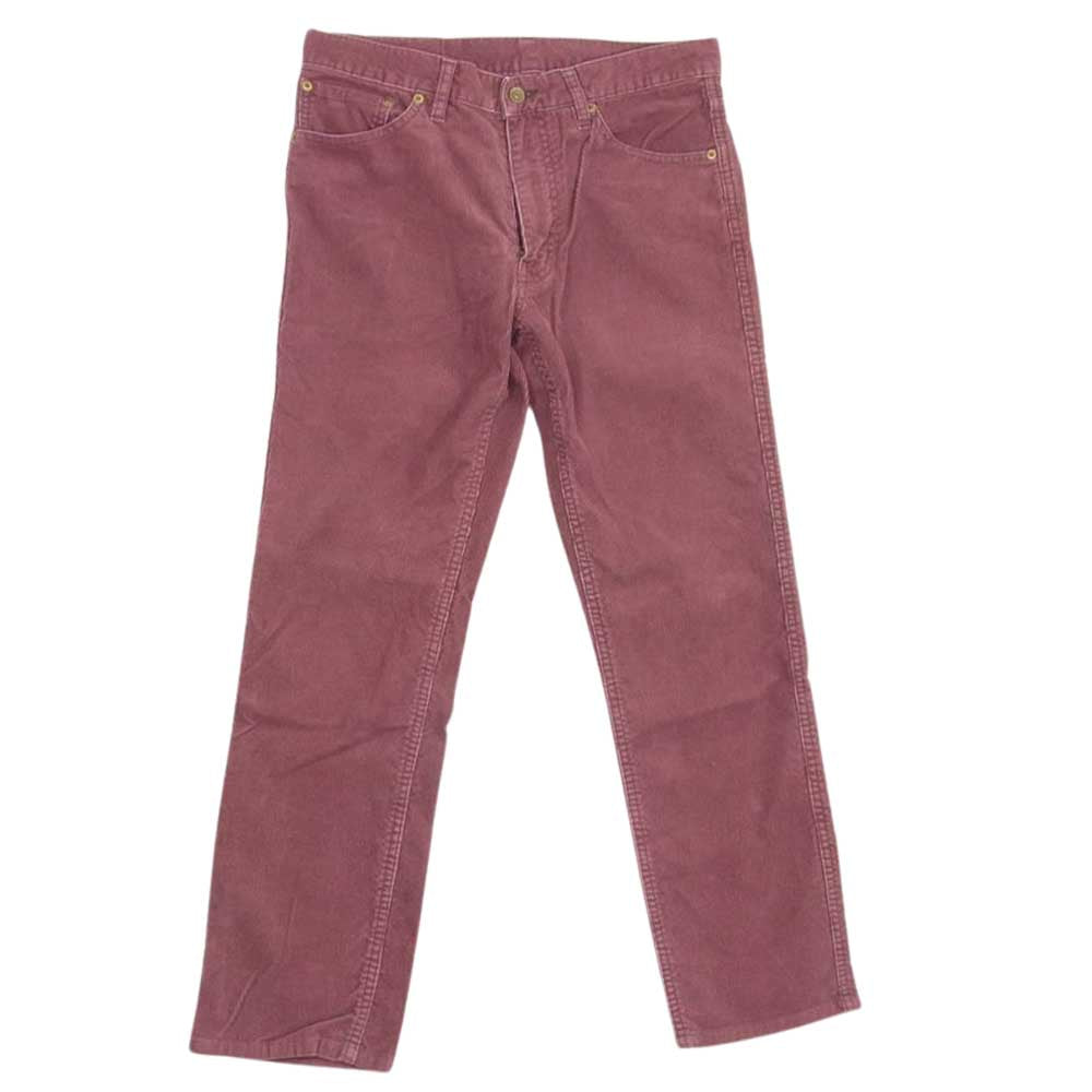 VISVIM ビズビム 11AW 112205008012 FLUXUS 03 CORDUROY BURGUNDY コーデュロイ パンツ バーガンディ エンジ系 1【中古】