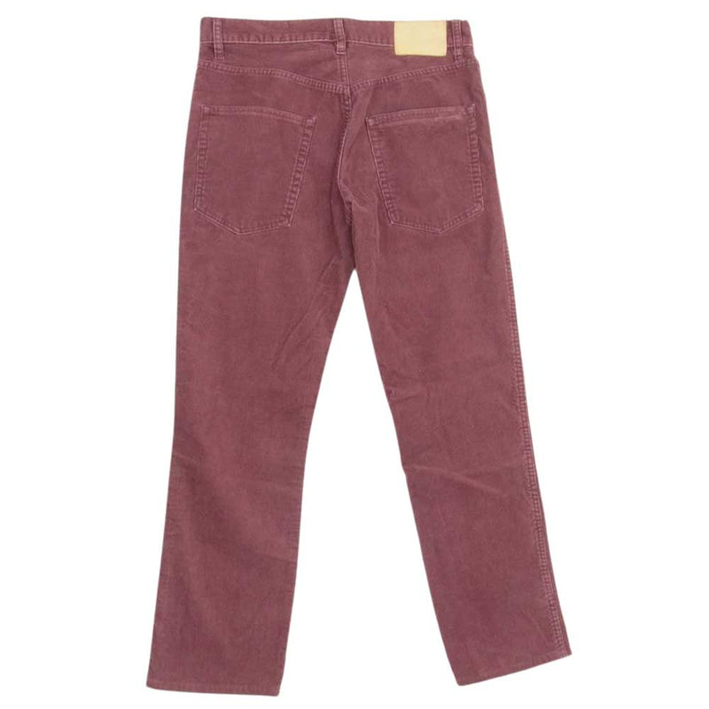 VISVIM ビズビム 11AW 112205008012 FLUXUS 03 CORDUROY BURGUNDY コーデュロイ パンツ バーガンディ エンジ系 1【中古】