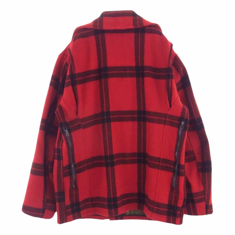 カーターズ ウール チェック ジャケット レッド系【中古】