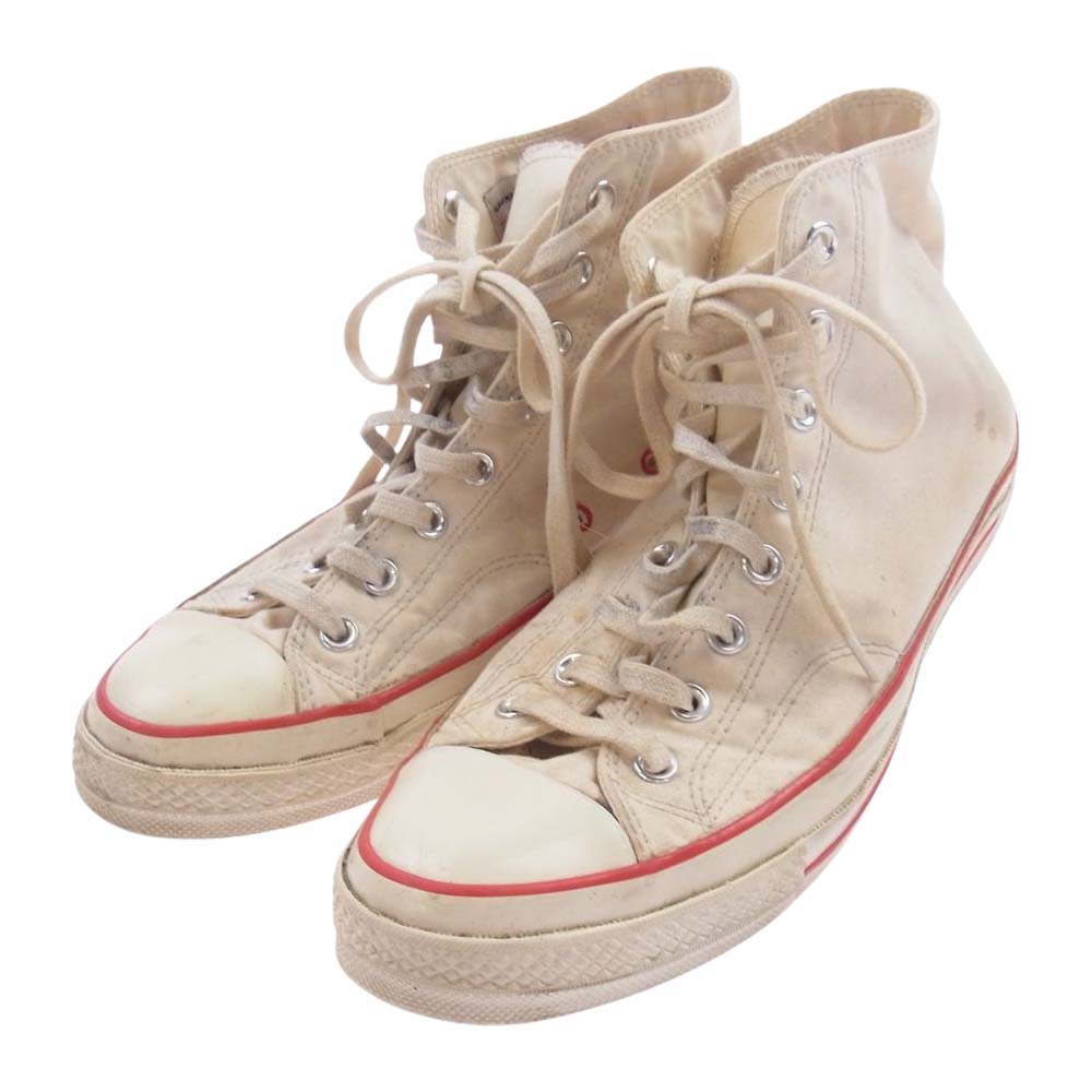 Nigel Cabourn ナイジェルケーボン 143887C × CONVERSE コンバース Chuck Taylor All Star 1970 チャックテイラー オールスター ベンタイル スニーカー ホワイト系 29cm【中古】