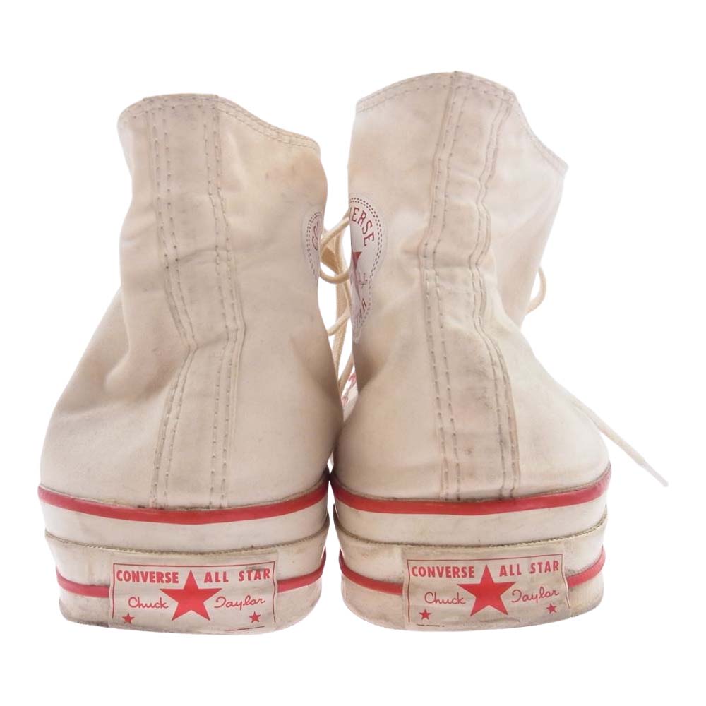 Nigel Cabourn ナイジェルケーボン 143887C × CONVERSE コンバース Chuck Taylor All Star 1970 チャックテイラー オールスター ベンタイル スニーカー ホワイト系 29cm【中古】