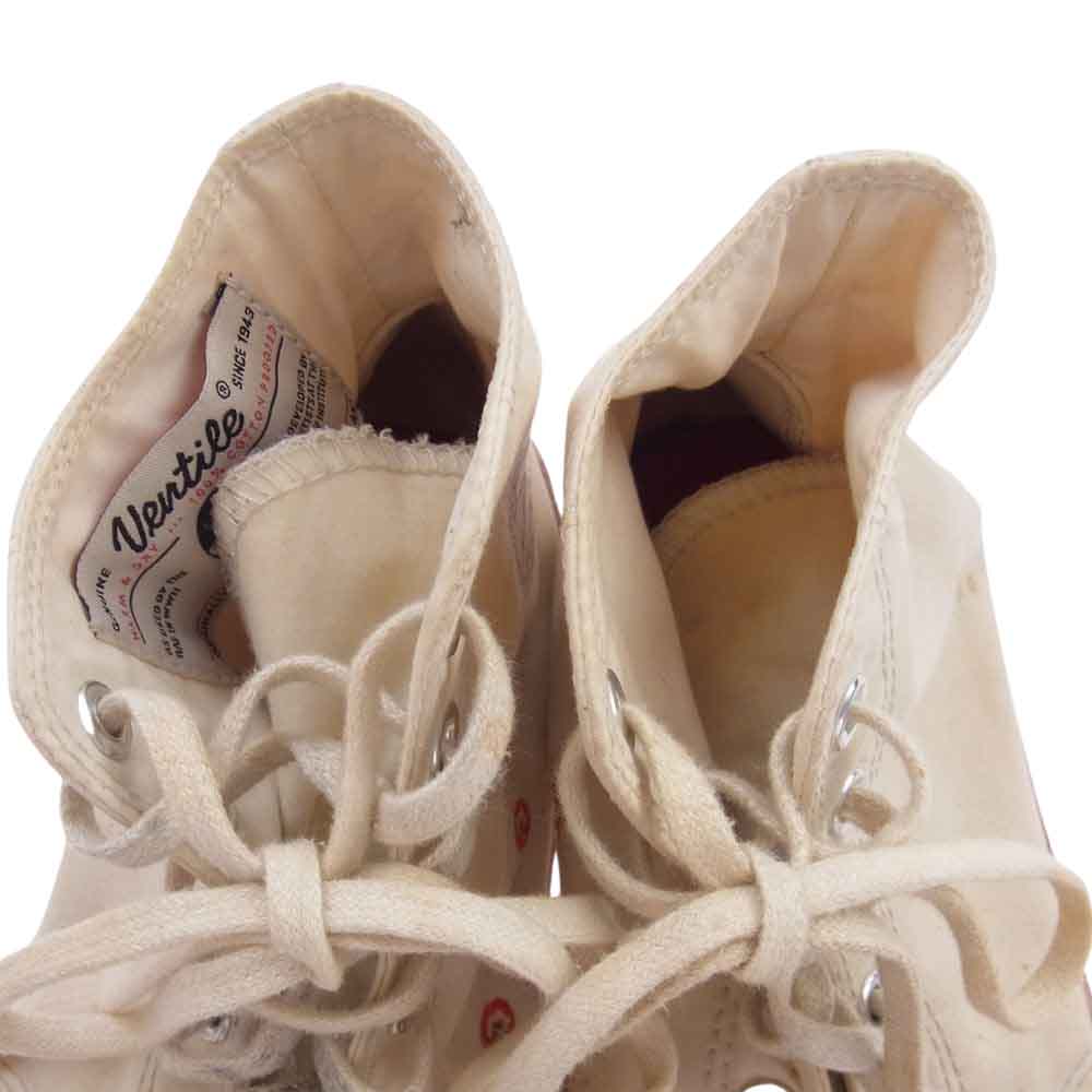 Nigel Cabourn ナイジェルケーボン 143887C × CONVERSE コンバース Chuck Taylor All Star 1970 チャックテイラー オールスター ベンタイル スニーカー ホワイト系 29cm【中古】