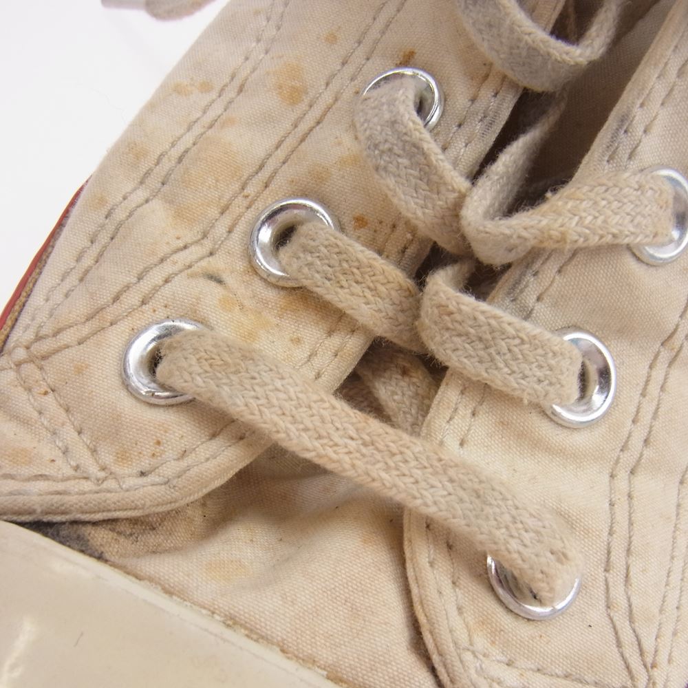 Nigel Cabourn ナイジェルケーボン 143887C × CONVERSE コンバース Chuck Taylor All Star 1970 チャックテイラー オールスター ベンタイル スニーカー ホワイト系 29cm【中古】