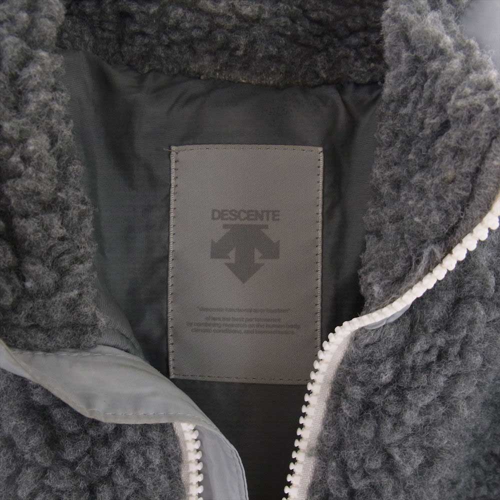 DESCENTE デサント DOR-T8829 PUSE BOA JACKET ボアフリース ジャケット グレー系 M【中古】