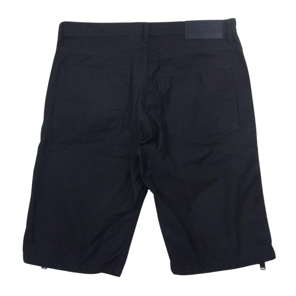 UNDERCOVER アンダーカバー 14SS M4509 サイドジップ ハーフ パンツ ショーツ ブラック系 3【中古】
