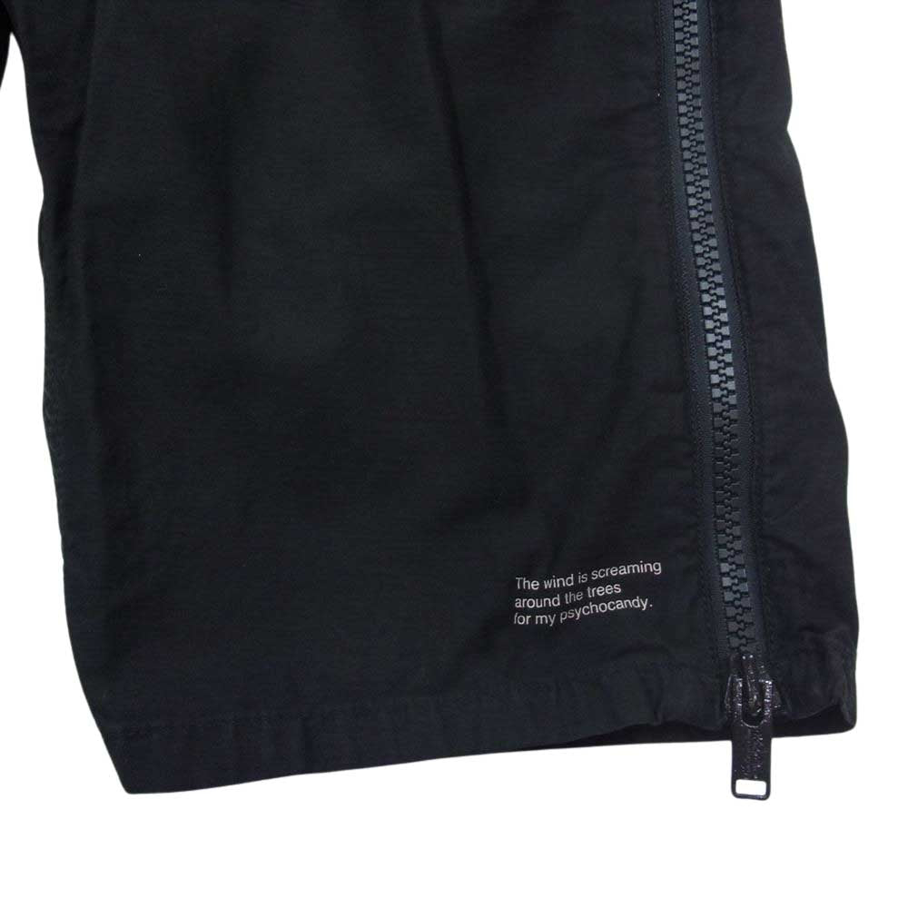 UNDERCOVER アンダーカバー 14SS M4509 サイドジップ ハーフ パンツ ショーツ ブラック系 3【中古】