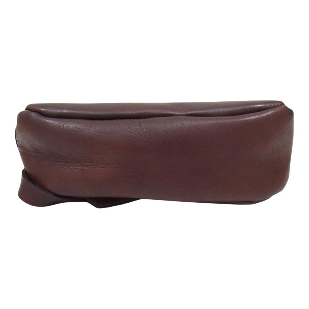 ヴァスコ LEATHER POSTMAN SHOULDER BAG ポストマン レザー ショルダー バッグ ブラウン系【中古】