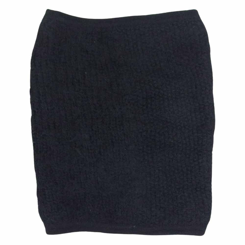アクロニウム NG5-PU Hand-Knit Suri Alpaca Neck Gaiter ネックウォーマー ブラック系【新古品】【未使用】【中古】