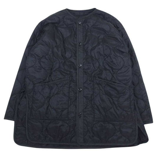 HYKE ハイク 21AW UNITED ARROWS 別注 キルティングライナー ジャケット ブラック系 XXL【中古】