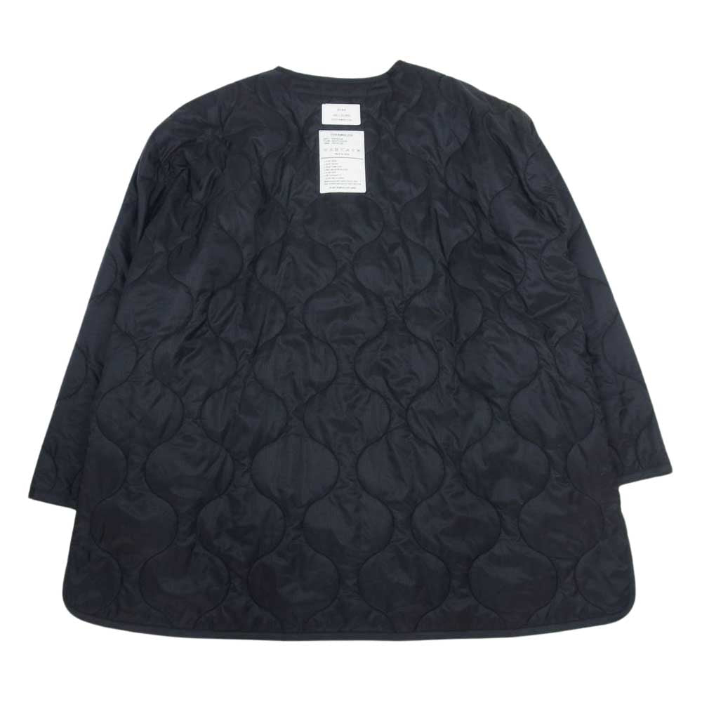 HYKE ハイク 21AW UNITED ARROWS 別注 キルティングライナー ジャケット ブラック系 XXL【中古】
