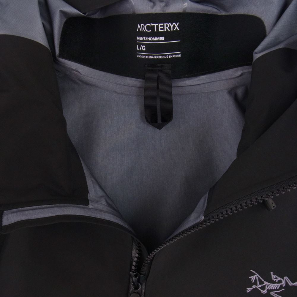 ARC'TERYX アークテリクス 25694 国内正規品 BETA ベータ SV BIRD AID対象 ジャケット ブラック系 L【新古品】【未使用】【中古】