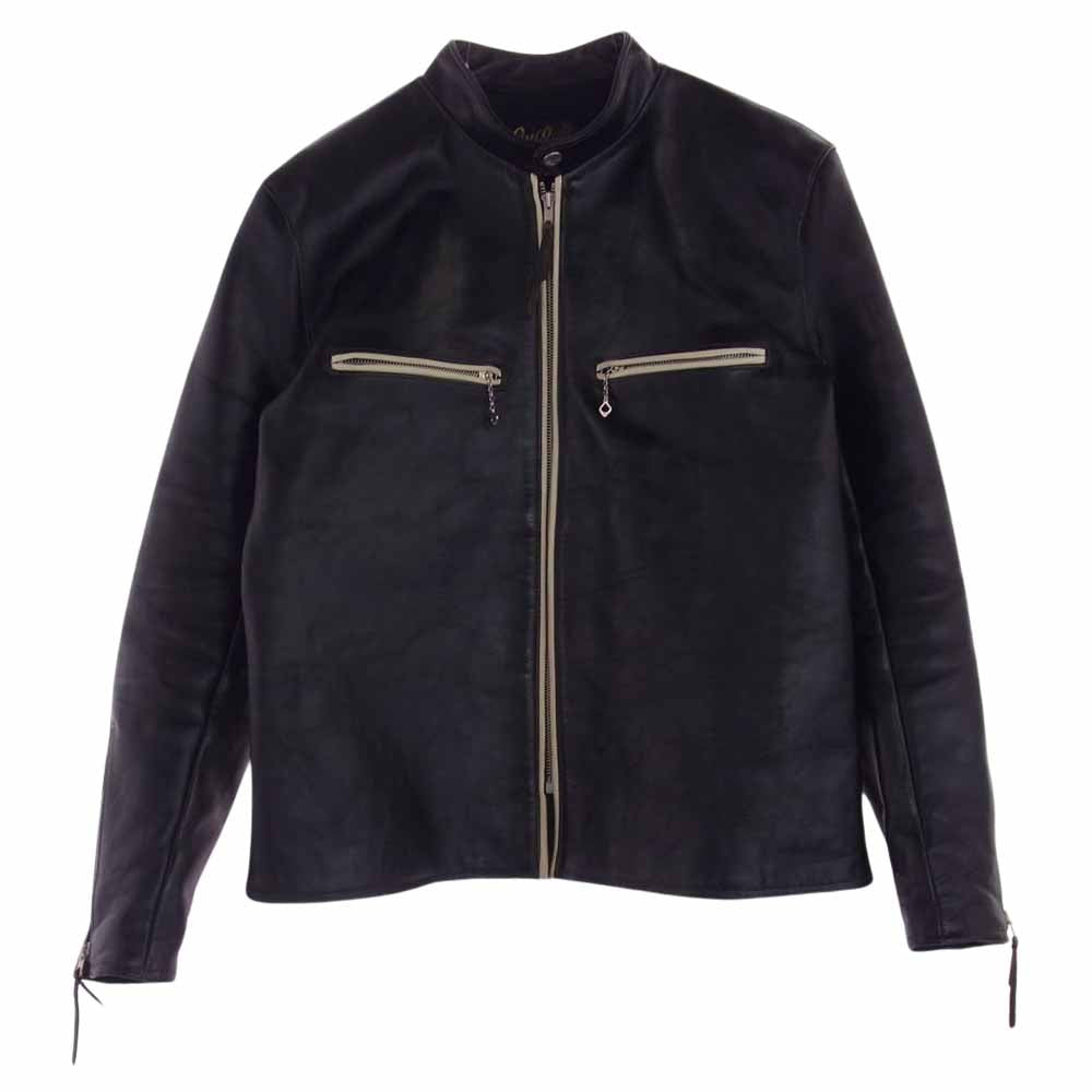 The REAL McCOY'S ザリアルマッコイズ J-100 ブコ シングル ライダーズ ブラック系 40【中古】
