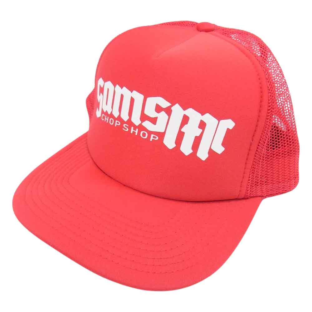サムズ SAMSMC MESH CAP メッシュキャップ レッド系【中古】