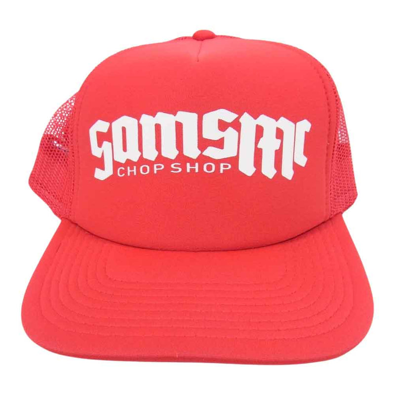 サムズ SAMSMC MESH CAP メッシュキャップ レッド系【中古】