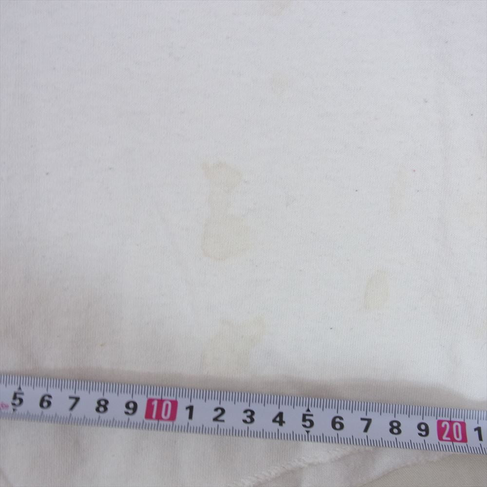 ソフィーシャツ 80s 90s USA製 7分袖 プリント カットソー オレンジ系 L【中古】