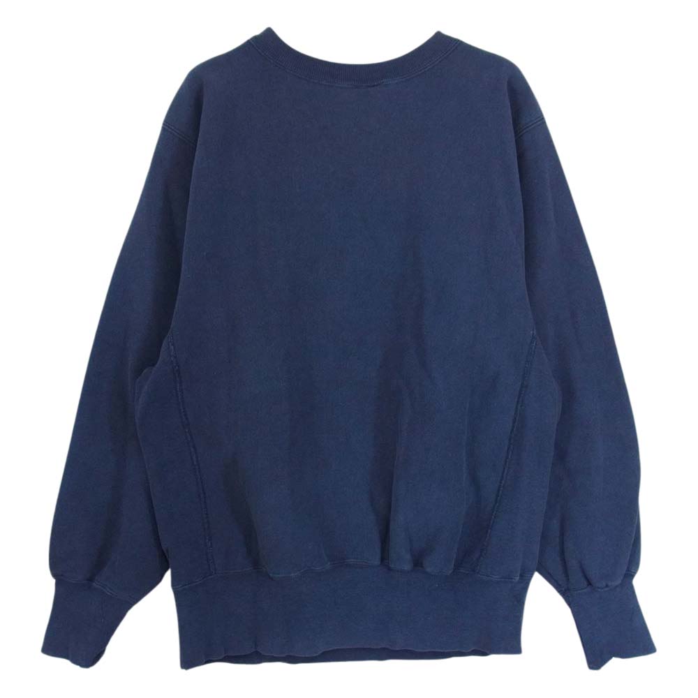 Champion チャンピオン 90s Reverse Weave リバース ウィーブ クルー ネック スウェット ネイビー系 M【中古】