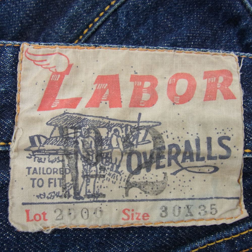 EVISU エヴィス Lot2000 LABOR デニム パンツ インディゴブルー系 30【中古】