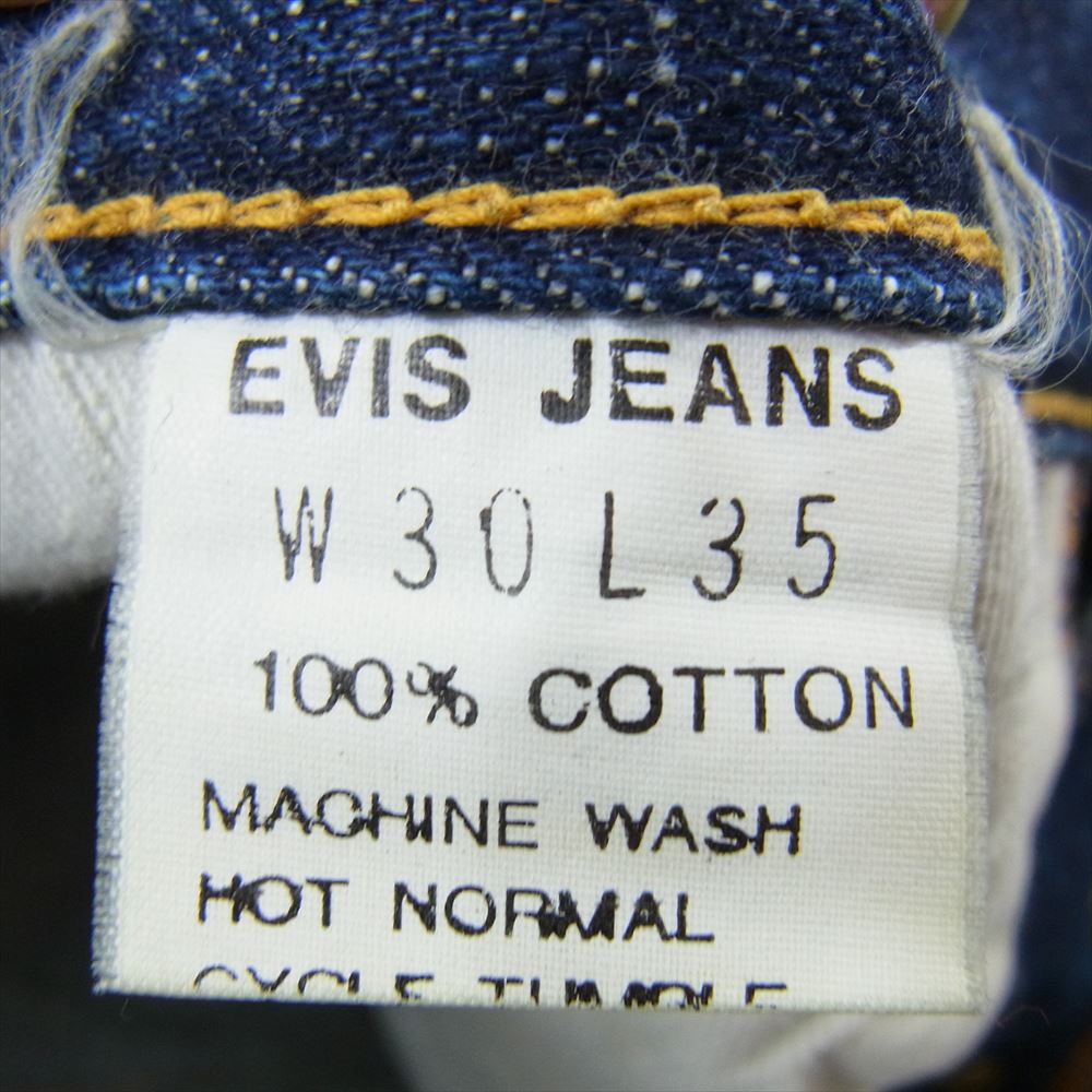 パンツ EVIS JEANS Labor Lot 2000 EVISU エヴィス Lot2000 LABOR デニム パンツ インディゴブルー系 30
