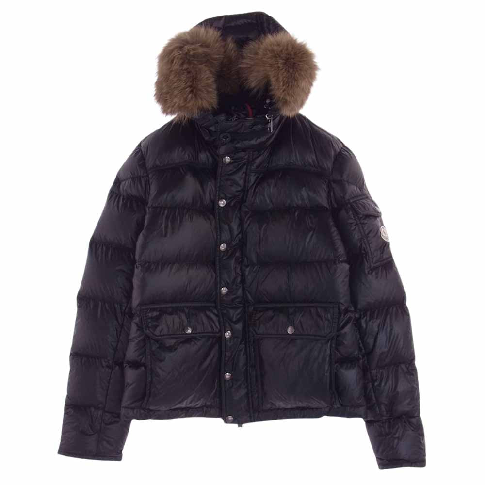 MONCLER モンクレール HUBERT ヒューベル ダウンジャケット ブラック系 2【中古】