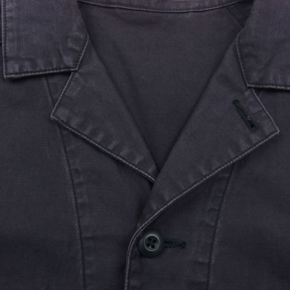 プラージュ 2022年モデル 22-050-922-1030 ARMY SH JK アーミー ミリタリー シャツ ジャケット ブラック系 36【中古】