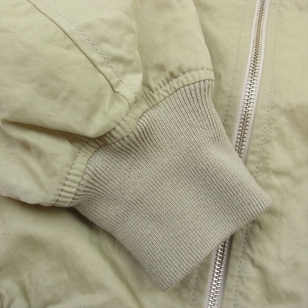 プラージュ R’IAM 2022年モデル 22-011-922-6010 MA-1 ブルゾン フライトジャケット ボンバージャケット ベージュ系 36【中古】