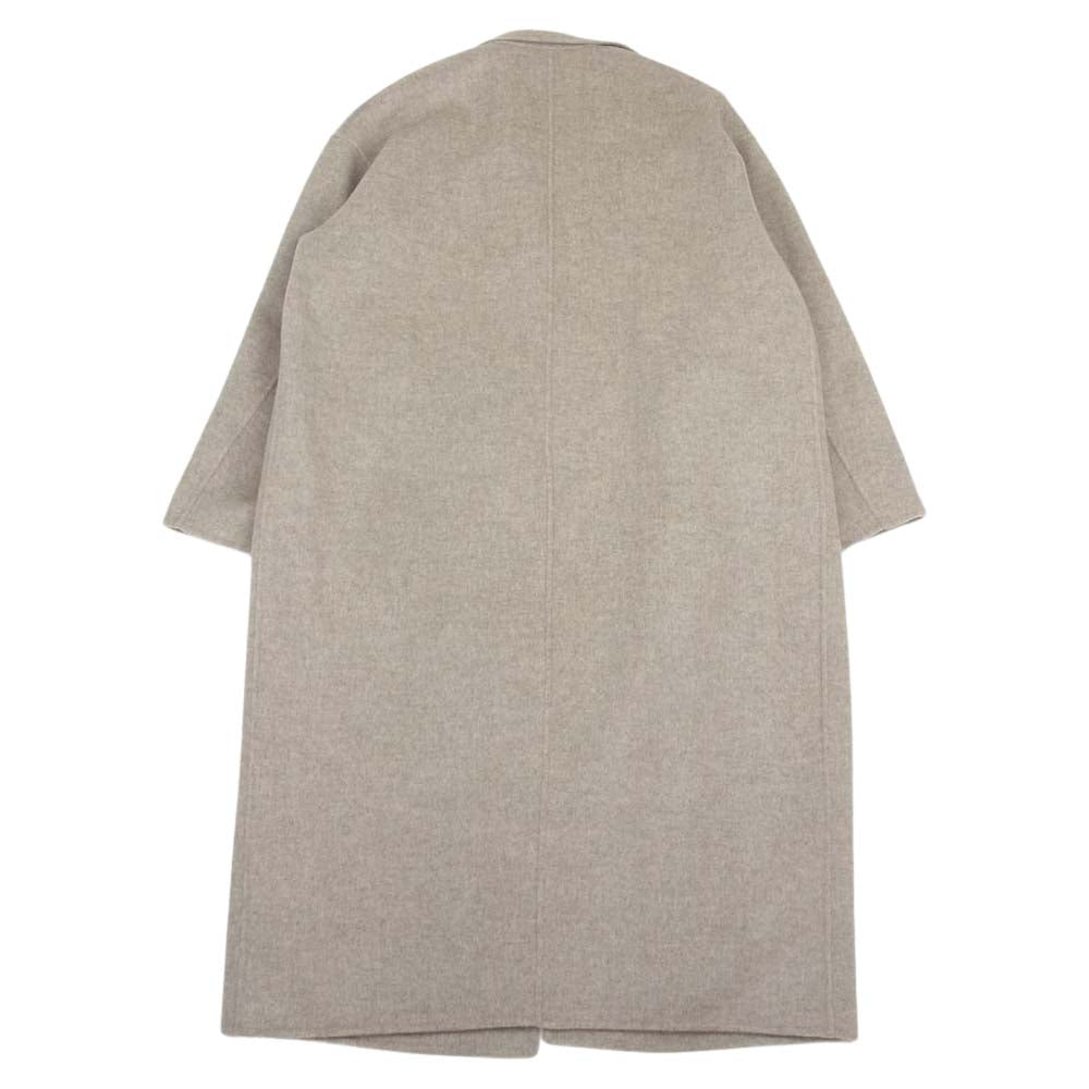 プラージュ 20AW 20-020-922-9000 2020年モデル ハミルトン テーラード ロング コート ベージュ系 36【中古】