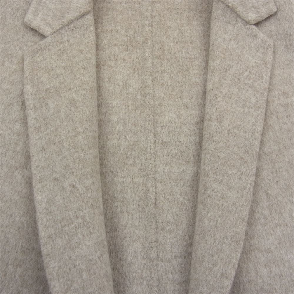 プラージュ 20AW 20-020-922-9000 2020年モデル ハミルトン テーラード ロング コート ベージュ系 36【中古】